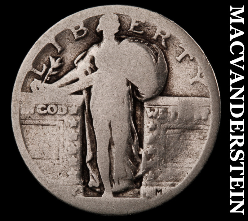 Silver Standing Liberty Quarter - Scarce  No Reserve  #M401