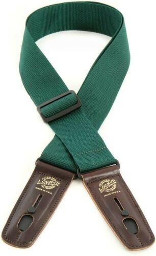 Lock-It Straps Pro Gig Series 2 Dark Green Poly Guitar Strap Locking Ends 3490₽