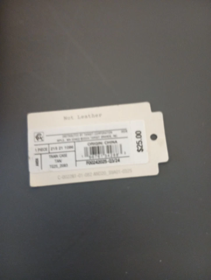 Un nuevo estuche de tren de día con estuche de viaje marrón tamaño mediano Foto 4 de 4