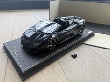 Lamborghini Huracán Spyder Model Car 1:18 MR Collection Black w/ Base & Certific