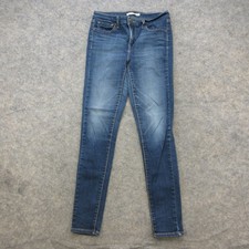 Levi's Jeans Women's 710 Super Skinny Blue Wash W29 L30 Stretch Denim