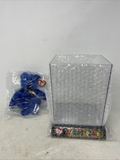 RARE TY Original Retired 1998 Beanie Baby Clubby The Bear Collector s Box i8
