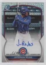 2023 Bowman Chrome Prospect Mega Box Auto Jefferson Rojas #BMA-JRS Auto 13u1
