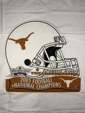 Texas Longhorns Felt Pennant 2005 National College Football Champions Rose Bowl