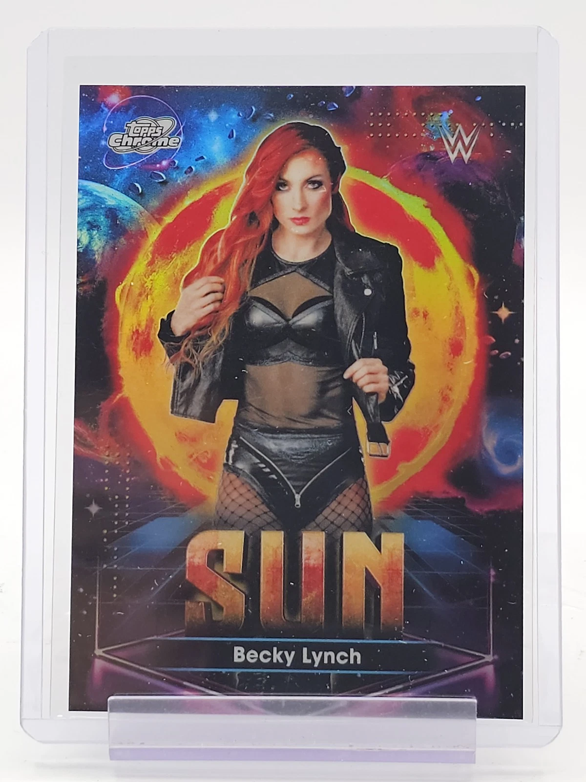 2026 Cosmic Chrome WWE Becky Lynch #PPS-7 Planetary Pursuit SUN