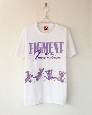 Vintage 1990s Figment Of The Imagination Disney Shirt Size L