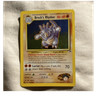 Brock's Rhydon Gym Heroes Holo Rare 002/132 Pokémon Card 80 HP