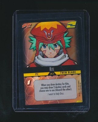 KITE BANDAI .attack//ENEMY TCG HOLO FOIL CARD 1S110