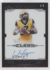 2019 Leaf Trinity Clear Auto Spectrum Silver 1/5 Will Grier #CA-WG1 Auto 0w9n