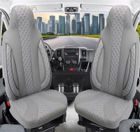 SchonbezüGe SitzbezÜGe FüR Mercedes Sprinter W907/910 Bj Ab 2018 In Grau PL409