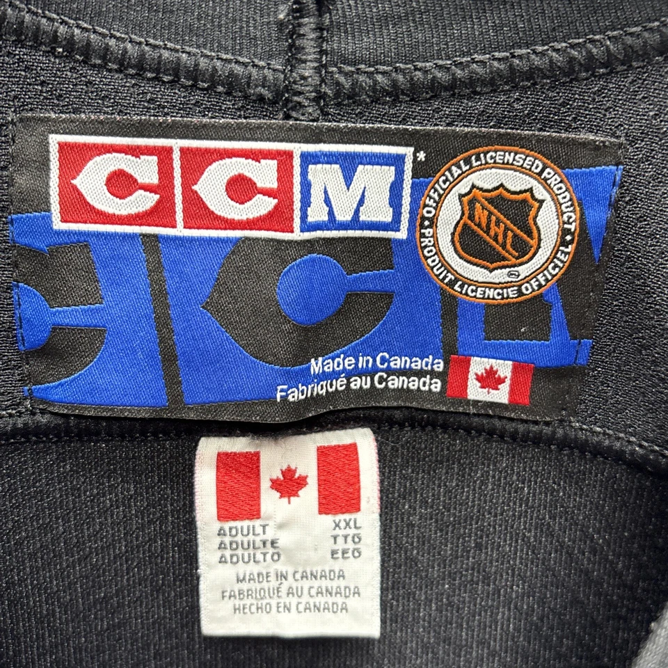 Vintage San Jose Sharks CCM Hockey Jersey Men's Size XXL Black Authentic NHL - Image 3 of 4