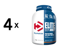 4 x Dymatize Elite Whey (2170g) Chocolate Fudge (47,23 EUR/kg)