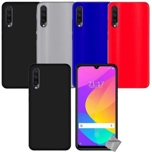 Coque Silicone Fine + Film écran Pour Xiaomi Mi A3 Lite - Marque Htdmobiles, Neuf Sous Blister - Origine Chine