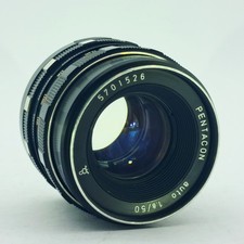 Pentacon Auto 50mm f/1.8   M42 Mount   Vintag...