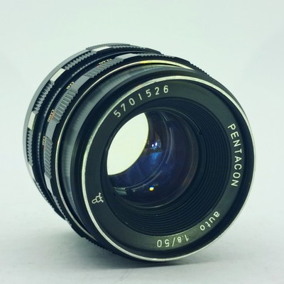 Pentacon Auto 50mm f/1.8   M42 Mount   Vintage East German Lens   SN 5701526