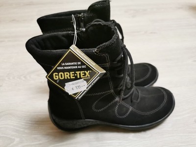 Legero Stiefelette Gr. 40,5 (7) Schwarz Neu Goretex Weite G
