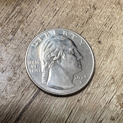 2024 D Hope USA Quarter Error with 'In Cod We Trust' Reverend Dr. Pauli Murray