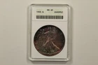 1993 American Silver Eagle ANACS MS65 Monster Toning