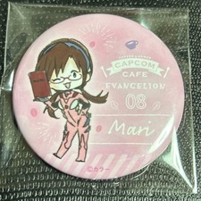 RARE CAPCOM Cafe Mari EVA Badge | Evangelion | Anime Collectible | Mint