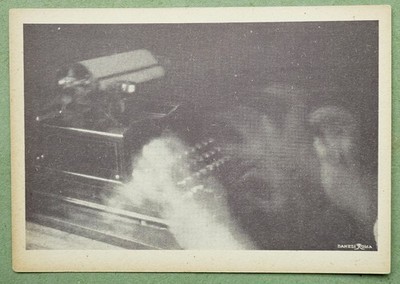 Futurism 1911-1913; Anton BRAGAGLIA: Fotodinamico rare card 'Dattilografa'
