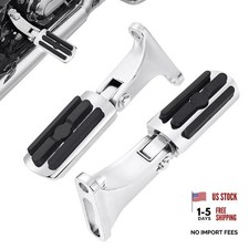 Passenger Footpegs Passenger Mini Foot Pegs Footboard Fit for Harley Chrome