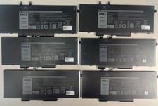 LOT 6 Type 68Wh 3HWPP 4GVMP Dell Battery Laptop 5401 5410 5411 5501 5510
