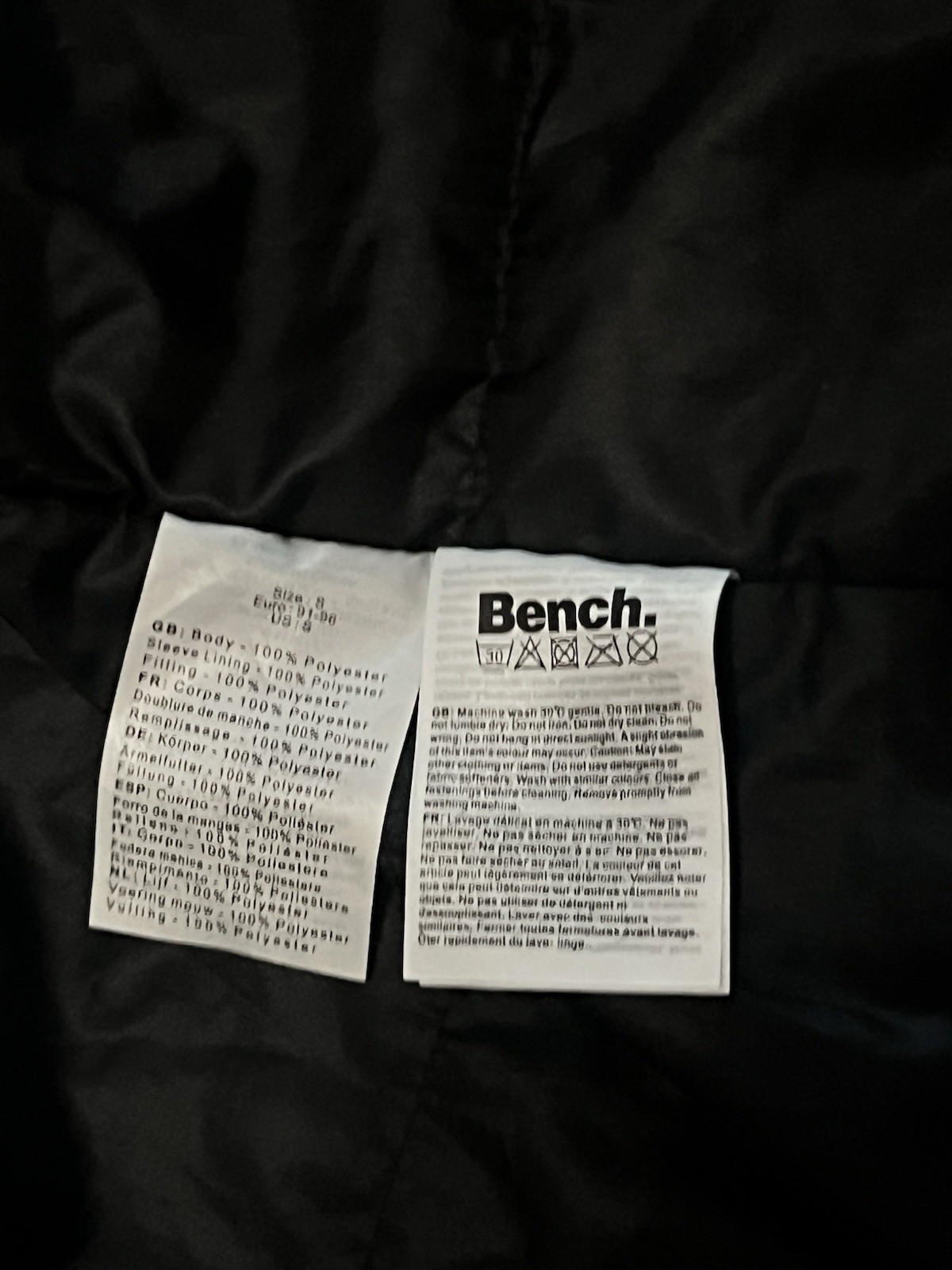 Womens BENCH  green Jacket small  multiple pocket… - image 3