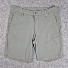 Lululemon Shorts Men 30 Gray Comission Stretch Golf Chino Performance 9"