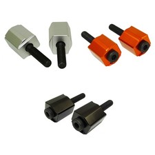 Moto Handle Bar Riser Mounts 2Pcs Stainless Steel Handlebar Heightening Code