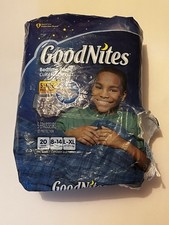 Vintage Rare Boys Goodnites Underwear L/XL 11 Pack Skateboard Camo Design OPEN