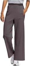 Adidas Women's Wide Leg Pant with Pockets, Grey Strata, XS 0-2 NWT