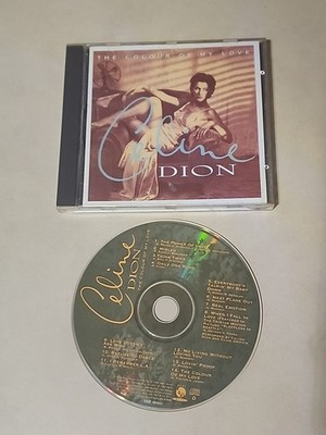 Celine Dion The Colour of My Love CD 1993 Epic Pop Ballads VG