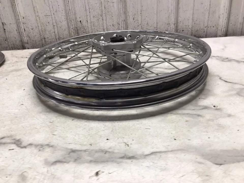 Roda dianteira aro 14 Yamaha XV250 XV 250 V-Star  - Imagem 3 de 4