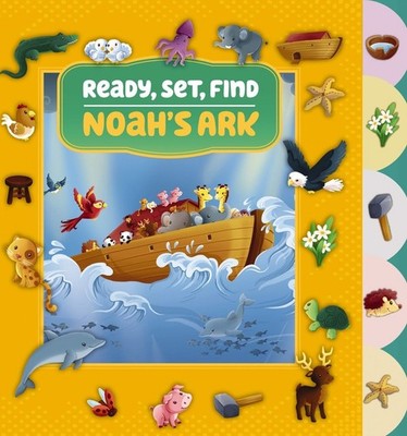 Ready, Set, Find Noah's Ark by Zondervan (English) Board Book Book