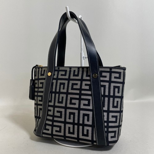 Givenchy 2605-215|Givenchy Handbag Black 4G Logo Used PREL-0
