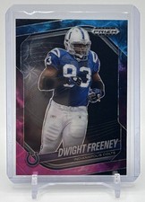 2025 Panini Prizm Black #69 Dwight Freeney Nebula FOTL 1/1 SSP Rare Colts!