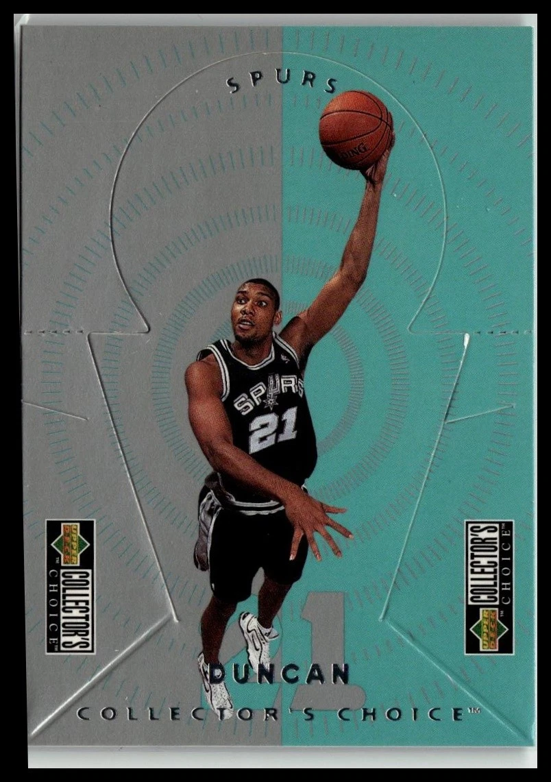 1997-98 Collector's Choice #M24 Tim Duncan NBA Miniatures
