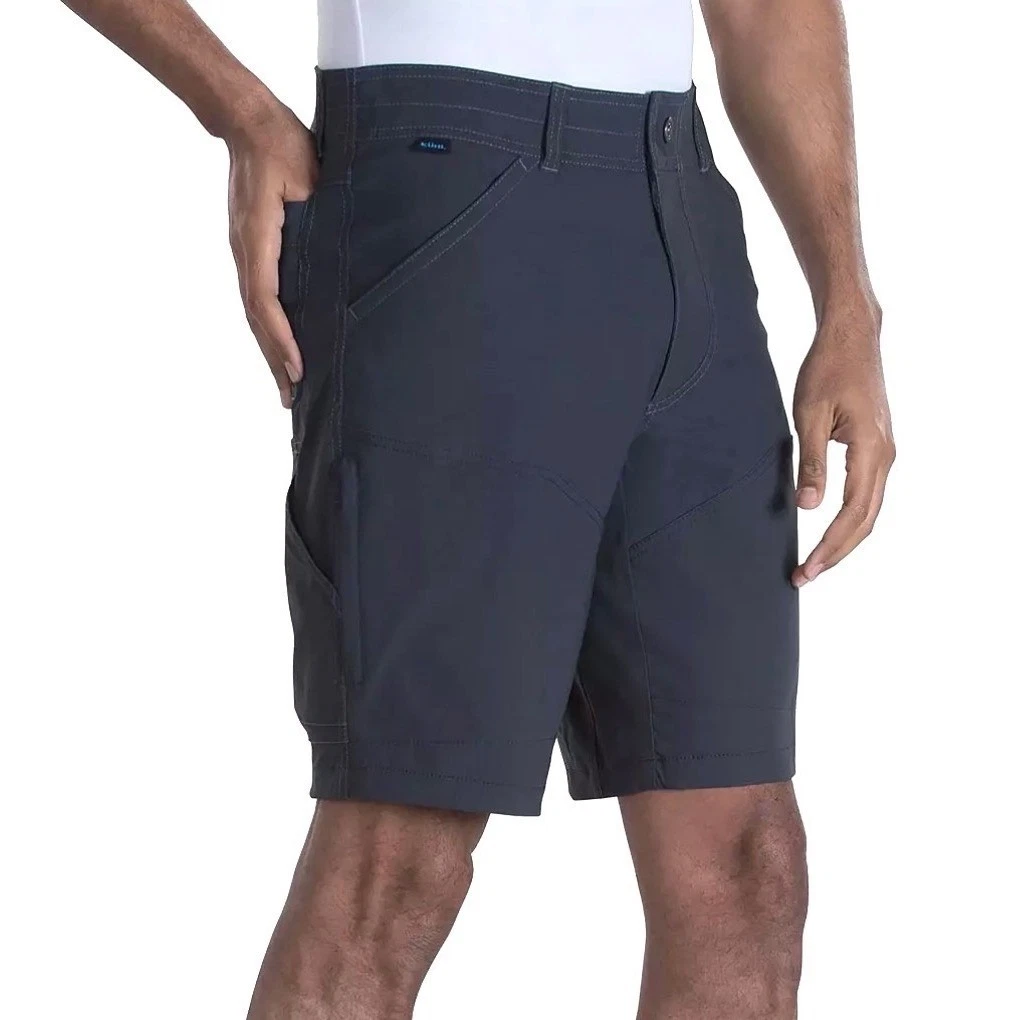 KUHL Renegade 12" Short Mens Size 42 Gray 8-Pocket Hiking Utility Cargo Outdoors