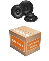 Lautsprecher Boxen Einbaupaket Front Hifonics VX62 Passend FüR Ford S-MAX | 2X T