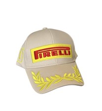 Pirelli Podium 1st Place Beige Hat Abu Dhabi SnapBack Adjustable NEW