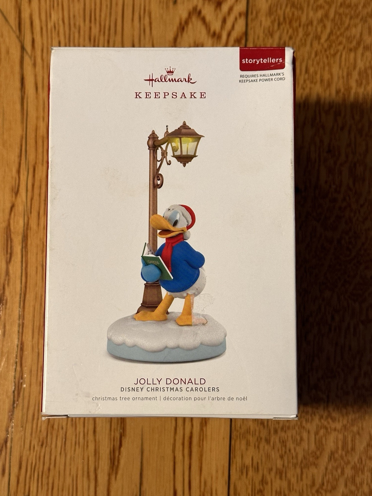 Jolly Donald Duck Disney Christmas Carolers Hallmark Ornament in Original Box
