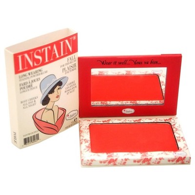 theBalm INSTAIN Long Wearing Powder Blush Perfect for All Skin Tones 0.23 Oz