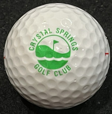 Crystal Springs Golf Club Logo Ball Seymour, WI Spalding