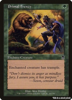 MTG Primal Frenzy [ODY - 262] MP