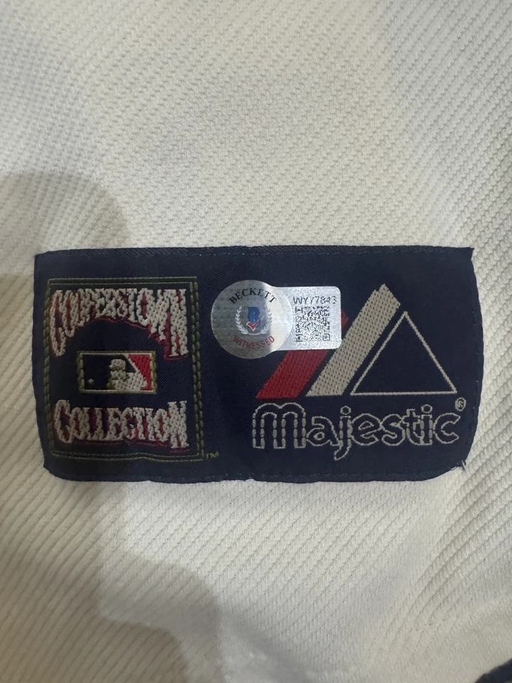 David Ortiz Signed Minnesota Twins Jersey "HOF 22" Inscribed Beckett COA - Image 3 of 4