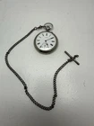 Antique Pocket Watch Longines Open Face Cal 19.75 50mm Ca. 1908 Working