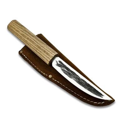 SHARKYFST Yakut Knife. Bushcraft Knife. Hand-Forged Knife for Fishing. Camping Tool.
