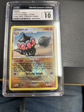 Claydol Reverse Cross Holo 15/106 Pokemon Great Encounters English - CGC 10 🔥