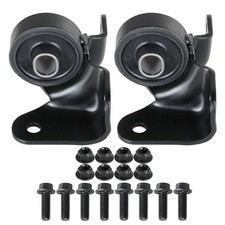 Labwork Front Torsion Bar Crossmember Mount 2Pcs For Chevy Silverado GMC 99-07