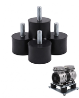Gummipuffer M6 4Er Set VibrationsdäMpfer GeräUschreduzierung FüR Maschinen